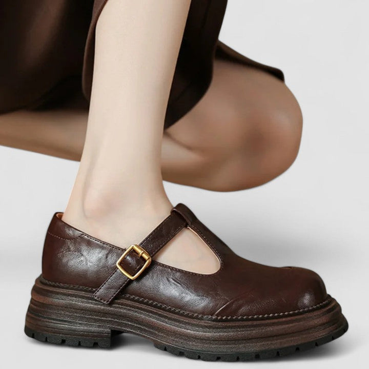 Women's Classic Mary Jane Flats - Timeless Comfort & Style