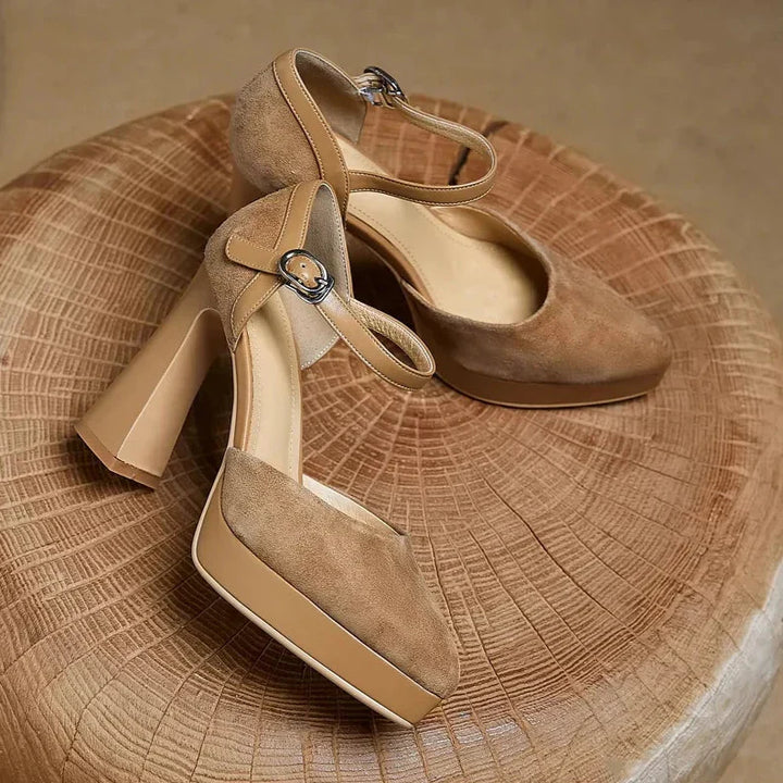 Women's Ankle-Strap Pumps - Elegant Everyday Heels
