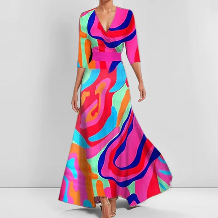 Women's Floral Dress - Effortless Elegance for Special Occasions