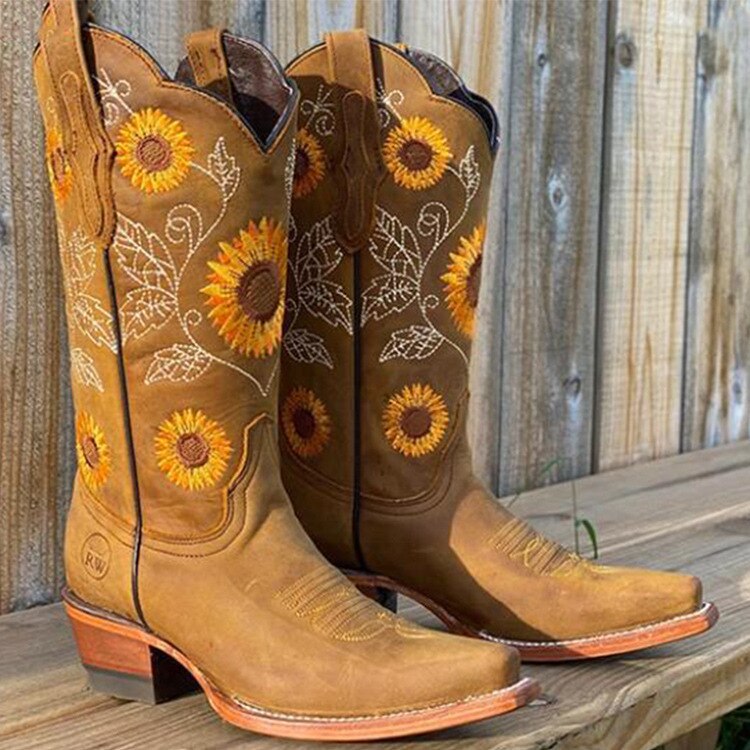 Women's Marigold Bohemian Boots - Festival & Everyday Style