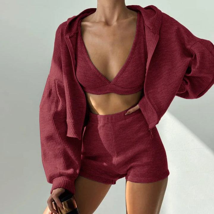 Ridge Knit Lounge Set