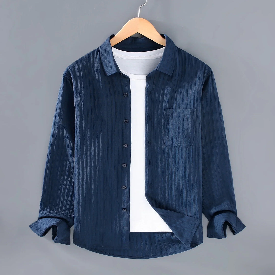 Men's Relaxed Linen Shirt – Breathable Summer Casual