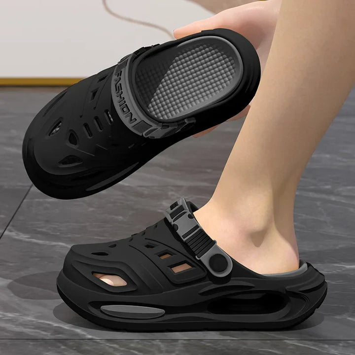 Men's EVA Cushioned Slides – Lightweight Summer Pool Sandals