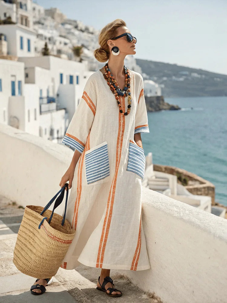 Women's Maxi Summer Dress – Effortless Elegance, Flattering Fit
