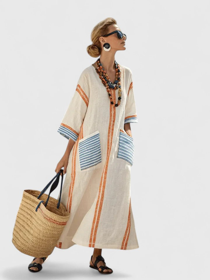 Women's Elegant Maxi Dress - Timeless Style for Any Occasion