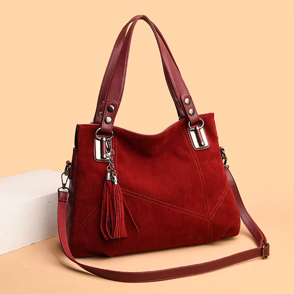 Marlow Suede Handbag