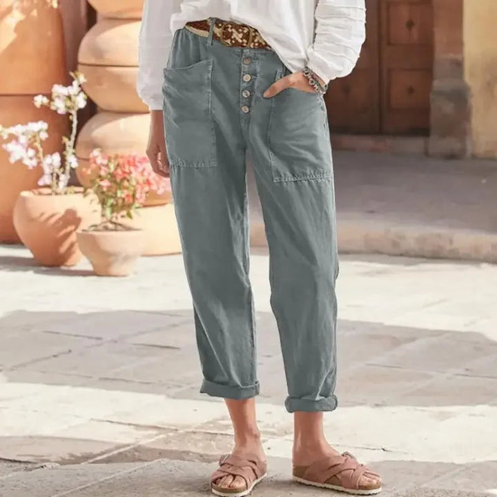 Women's Relaxed Fit Lightweight Pants - Everyday Ease