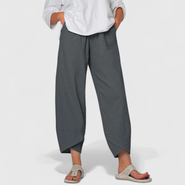 Women's Prism Elegant Wide-Leg Pants - Vintage-Inspired Comfort