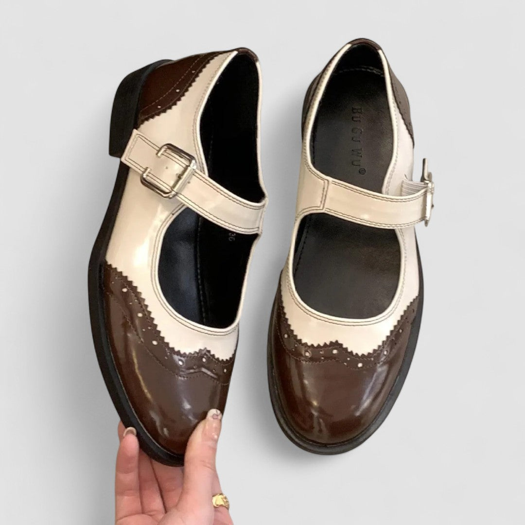 Women's Caitlyn Classic Mary Jane Flats - Timeless Elegance