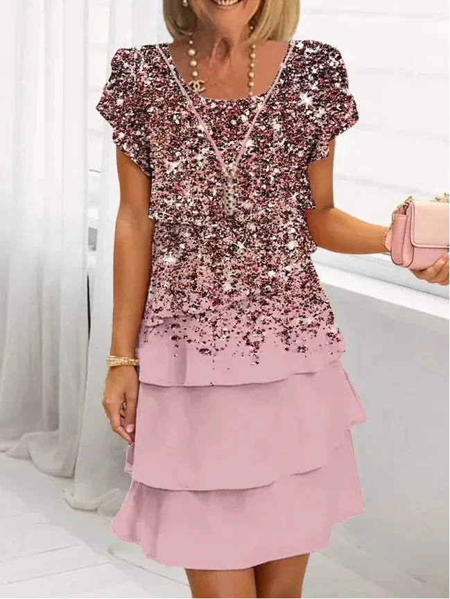 Women's Ruffle Dress - Effortless Elegance for Any Occasion