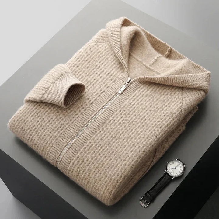 Brera Cashmere Zip Hoodie