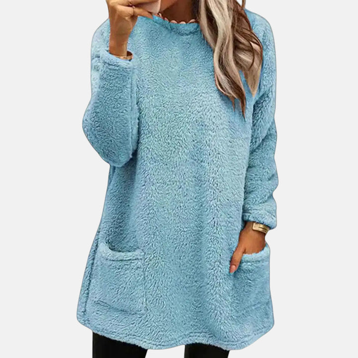 Women's Isabel Fleece Long Sweatshirt - Everyday Comfort