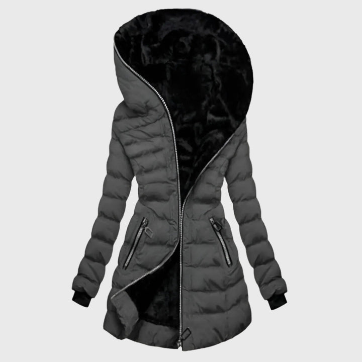 Women's Aurelio Winter Jacket - Slim Fit, Oversized Hood