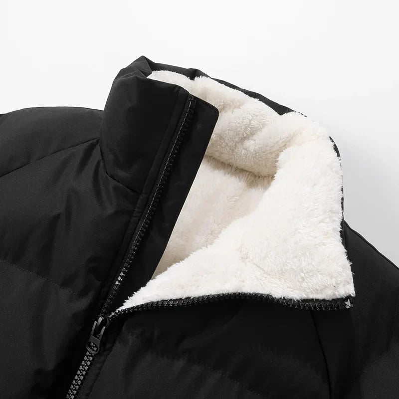 Men's Thermal Puffer Jacket - Insulated Winter Coat