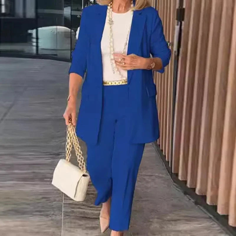 Women's Tailored Suit Set - Effortless Elegance for Every Occasion