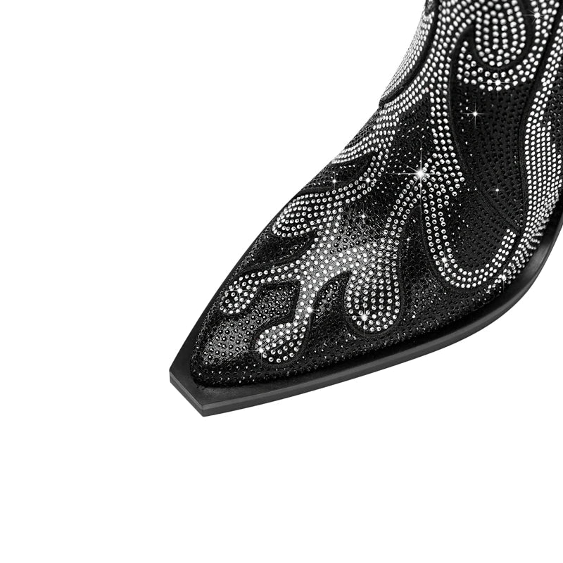 Women's Flame-Inspired Diva Boots - Command Every Step