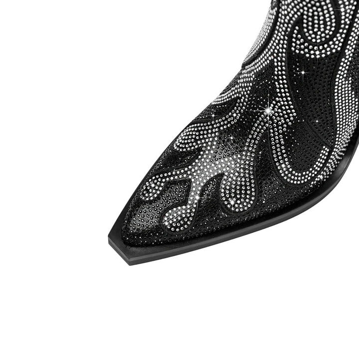 Women's Flame-Inspired Diva Boots - Command Every Step