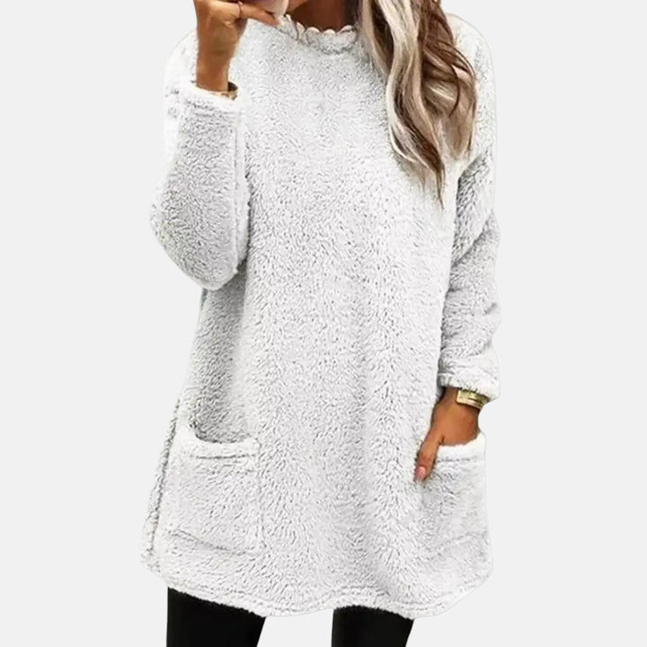 Women's Isabel Fleece Long Sweatshirt - Everyday Comfort
