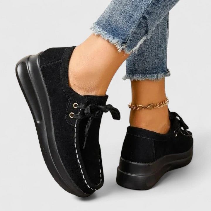 Women's Platform Moccasin Shoes - Heritage Style with Modern Comfort