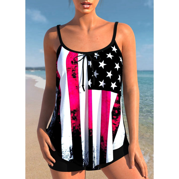 Women's Tankini - Stylish Two-Piece Swimsuit for Summer
