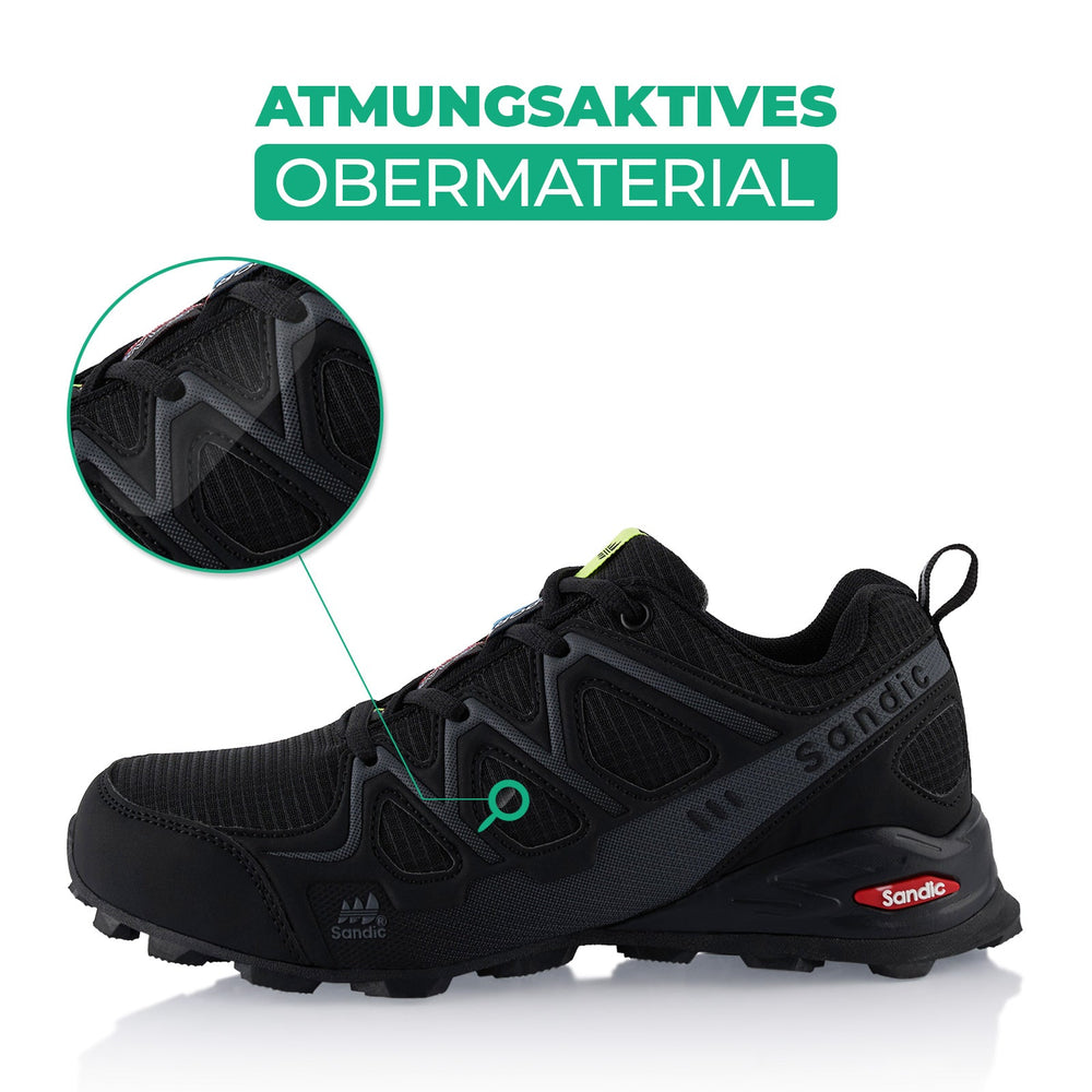 Breathable Trail Running Trainers – Lightweight Trekking Shoes – view 2
