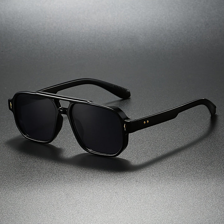 Men's Aviator Sunglasses – UV400 Double-Bridge Frames