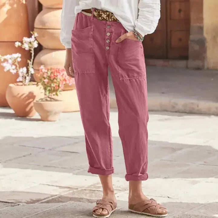 Women's Relaxed Fit Lightweight Pants - Everyday Ease