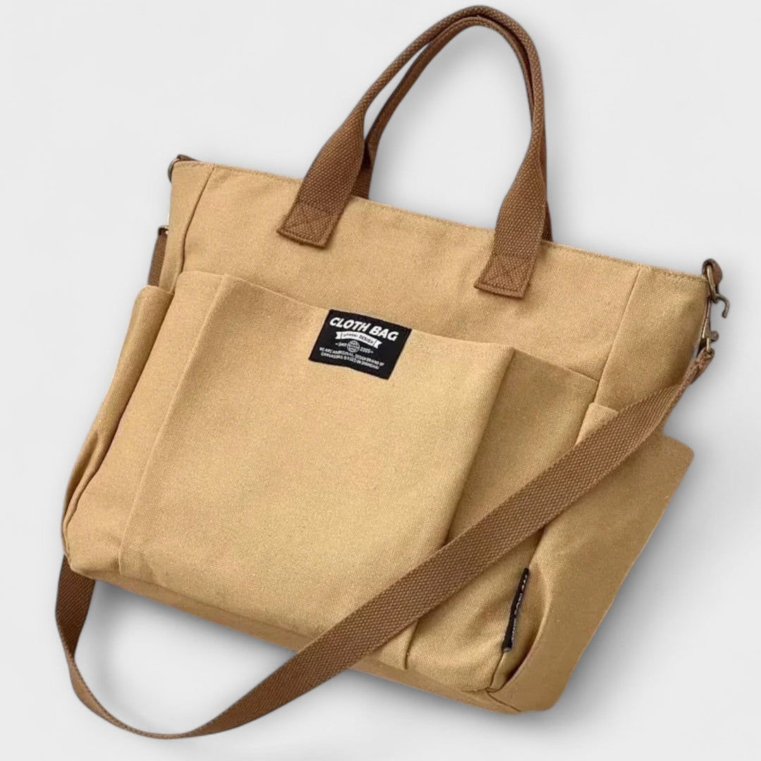Women's Minimalistic Canvas Tote Bag - Everyday Essential
