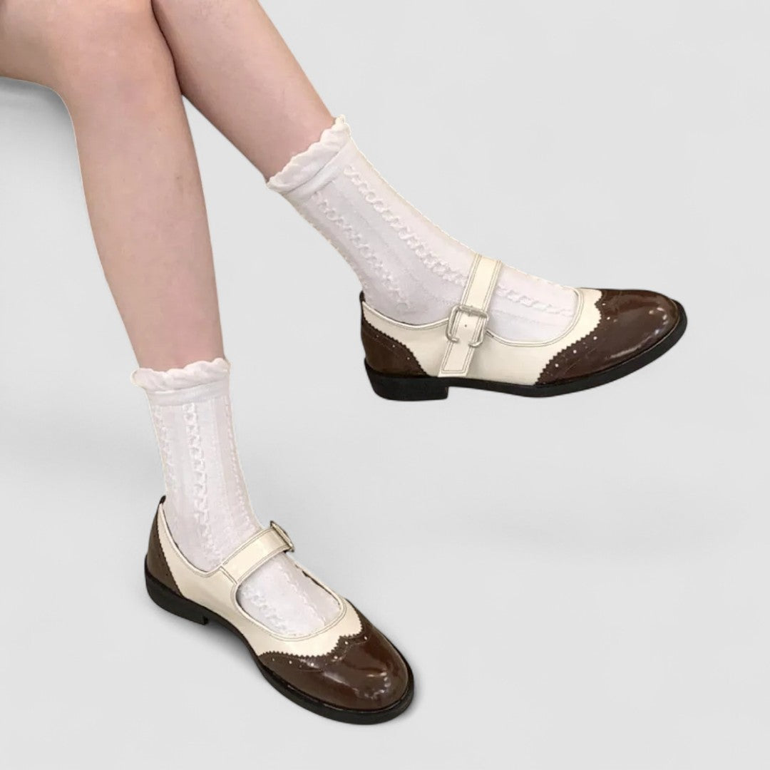 Women's Caitlyn Classic Mary Jane Flats - Timeless Elegance
