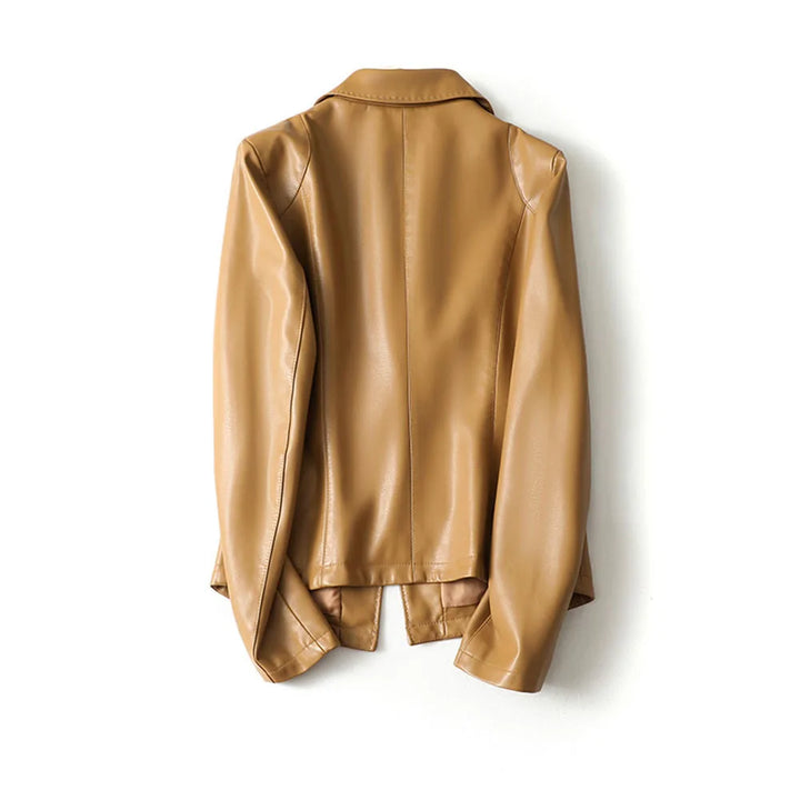 Verona Lambskin Leather Blazer