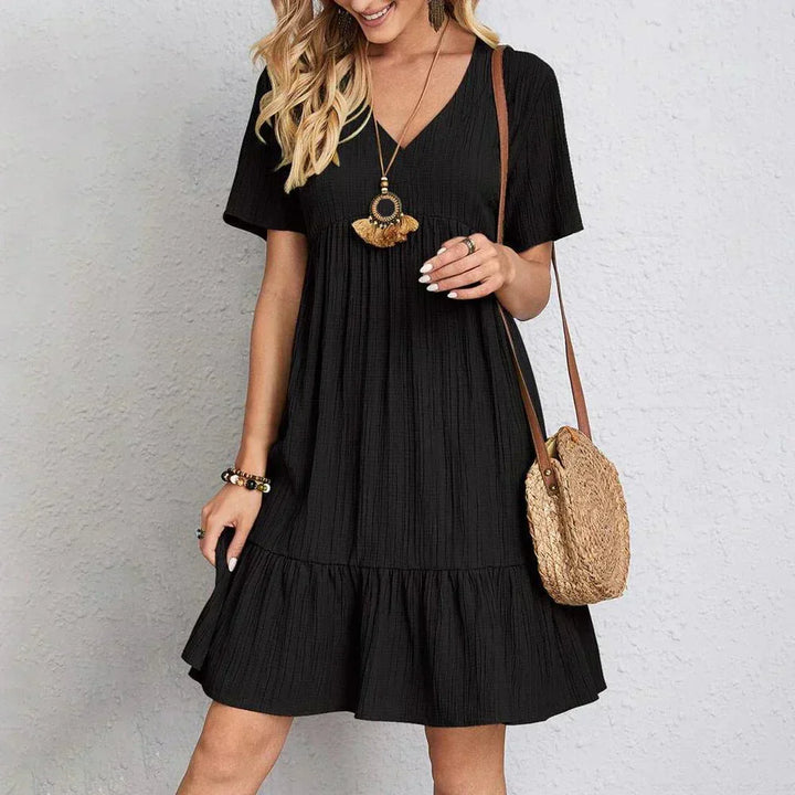 Women's Bohemian Summer Dress - Effortless Beach Style