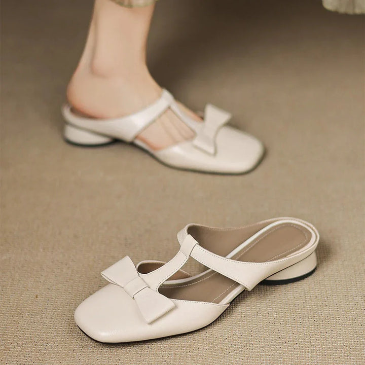 Sabine Leather Mules