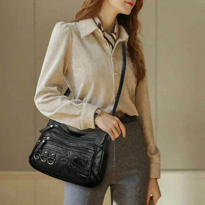 Women's Vintage Charm Elegant Shoulder Bag - Everyday Sophistication