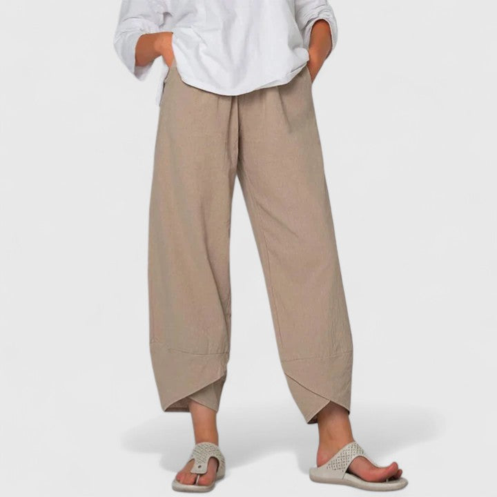 Women's Prism Elegant Wide-Leg Pants - Vintage-Inspired Comfort