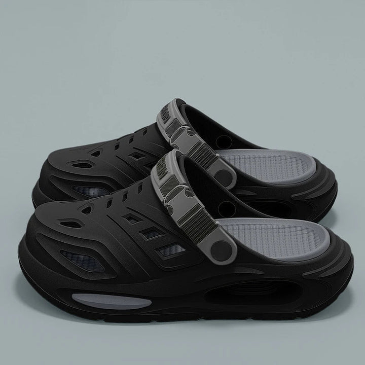 Men's EVA Cushioned Slides – Lightweight Summer Pool Sandals