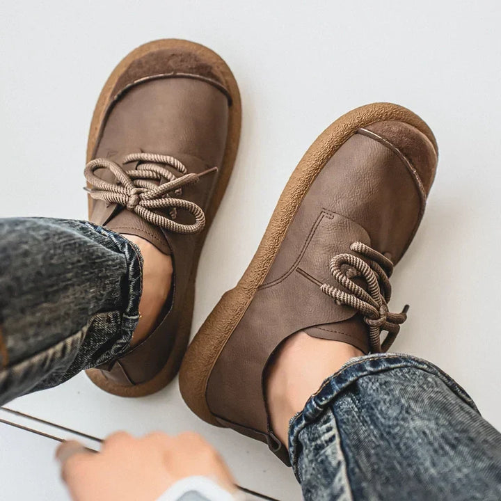 Men's Nomad Leather & Suede Sneakers – Lace-Up Trainers