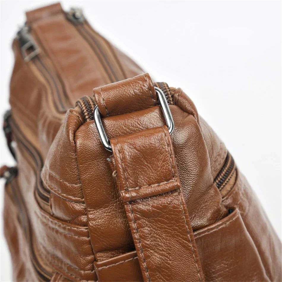 Women's Vintage Charm Elegant Shoulder Bag - Everyday Sophistication