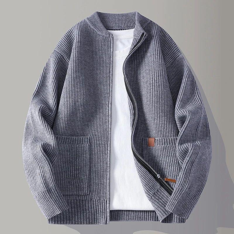 Oslo Ribbed Cardigan