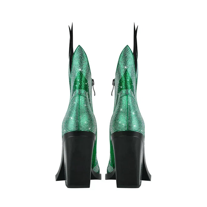 Women's Flame-Inspired Diva Boots - Command Every Step