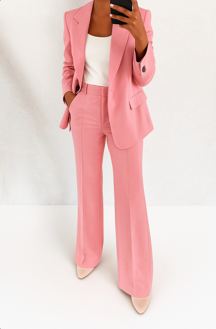 Women's Courtney Power Chic Pantsuit Set - Modern Sophistication
