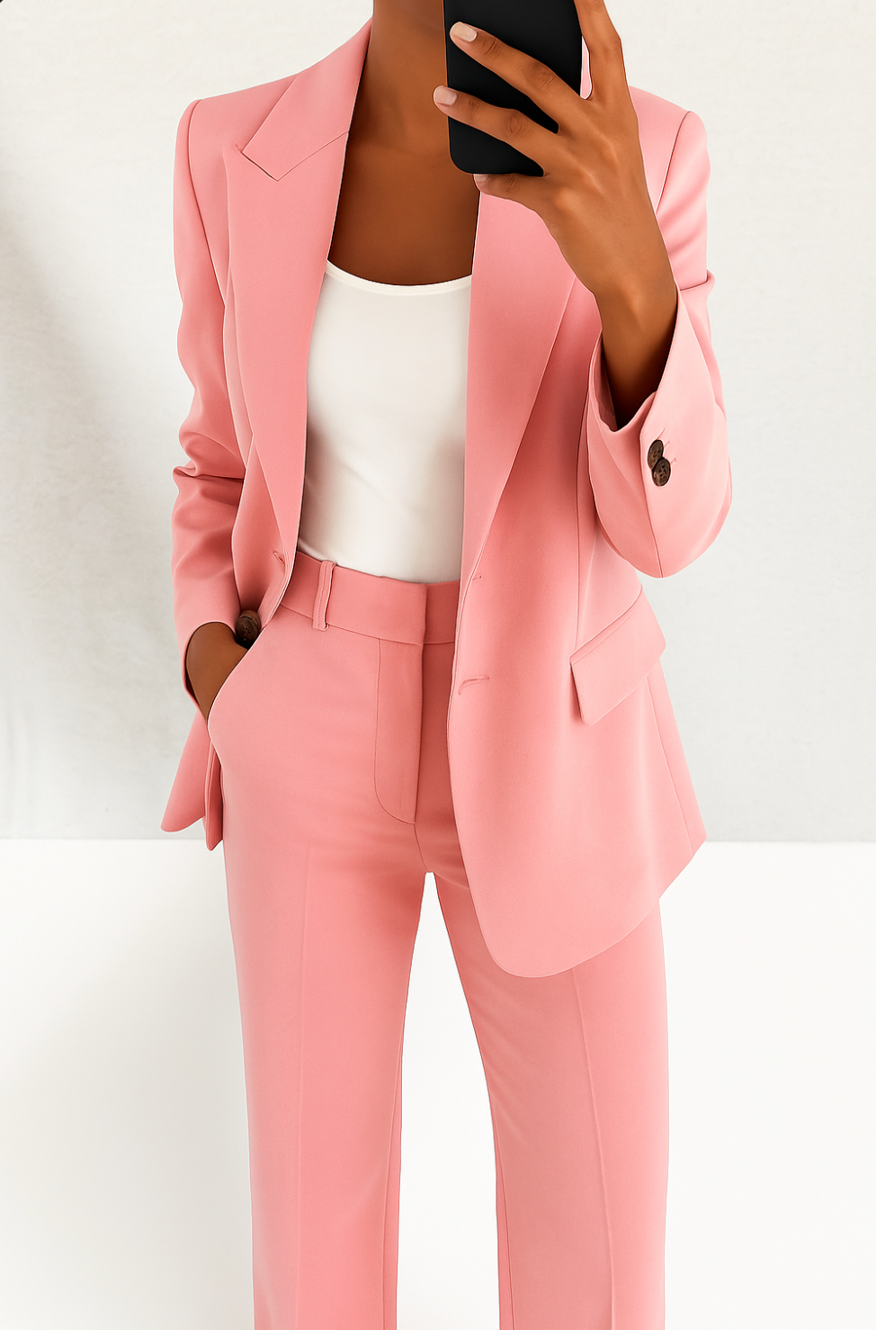Women's Courtney Power Chic Pantsuit Set - Modern Sophistication