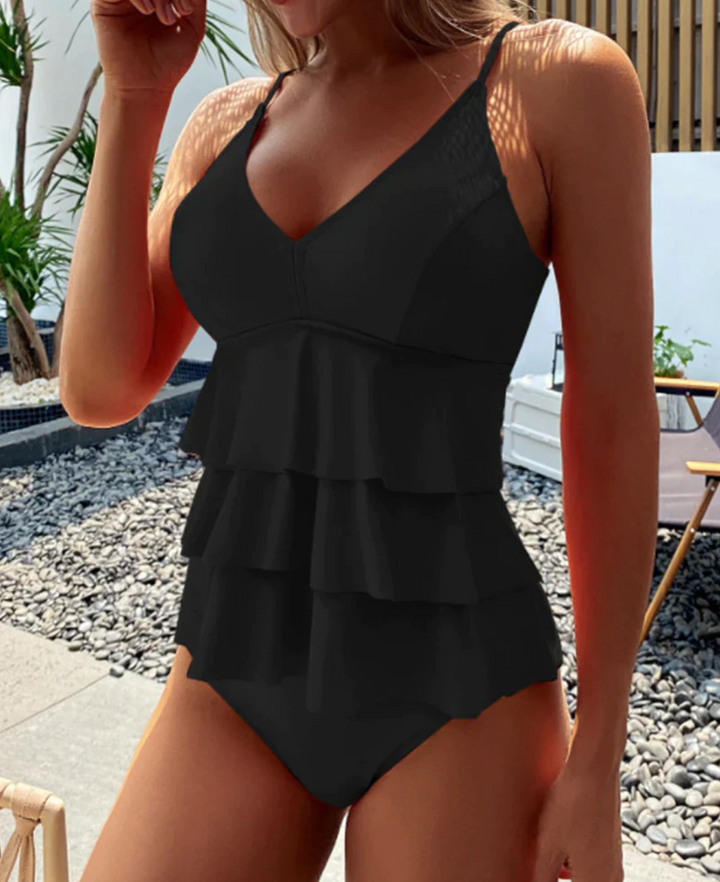 Women's Tankini - Stylish Two-Piece Swimsuit for Beach & Pool