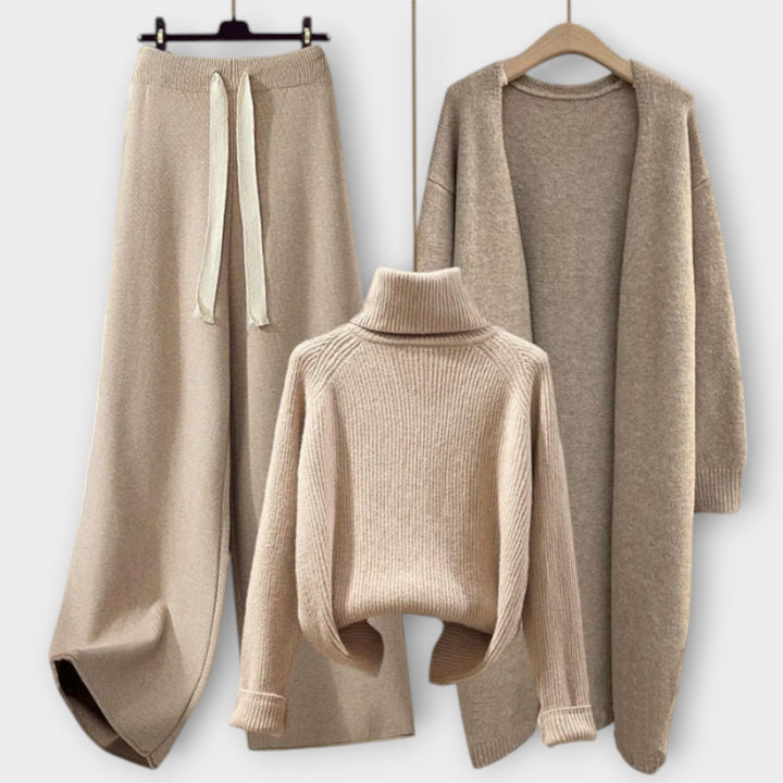 Women's Riley Three-Piece Set - Casual Everyday Elegance
