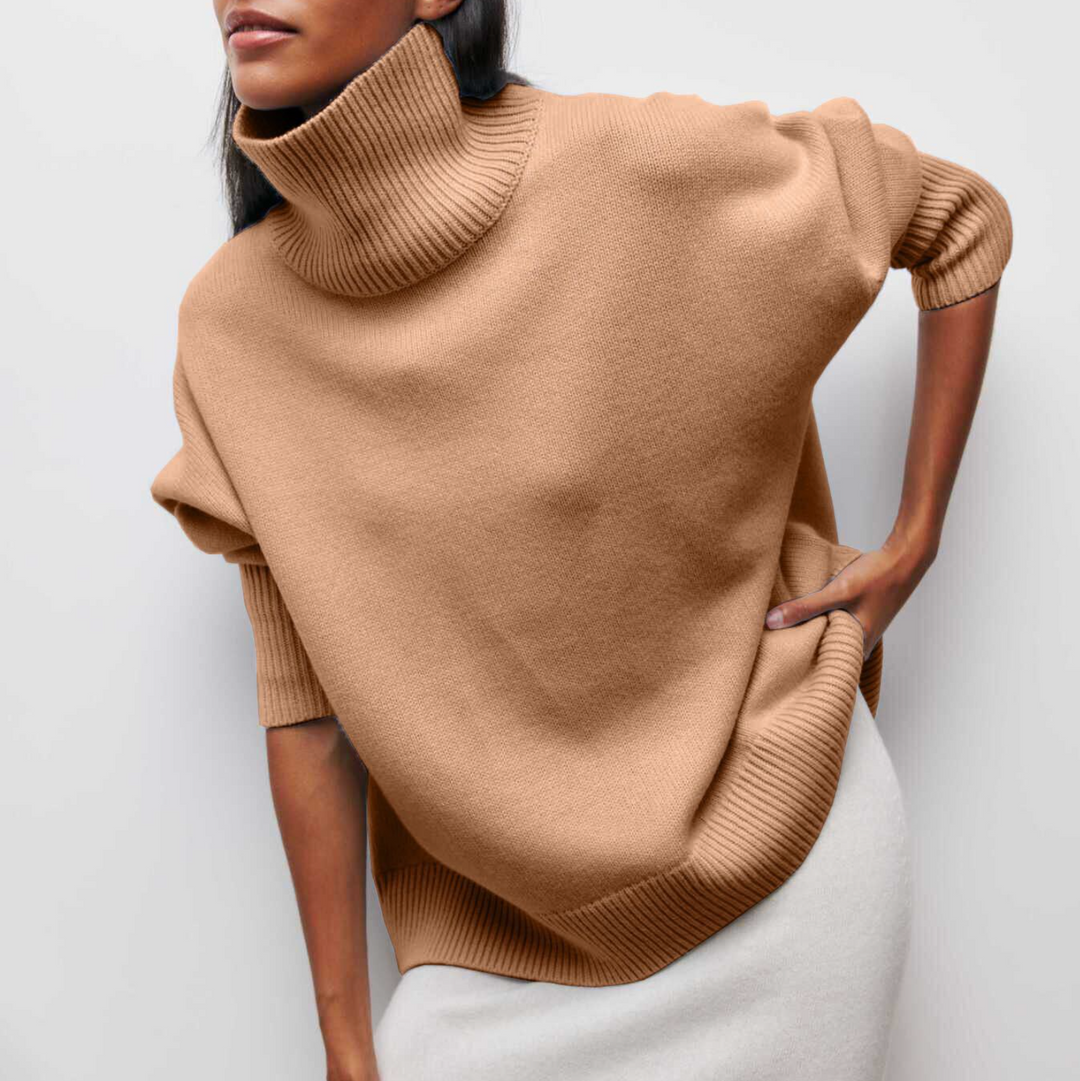 Women's Amelia Elegant Knitted Sweater - Timeless Winter Warmth