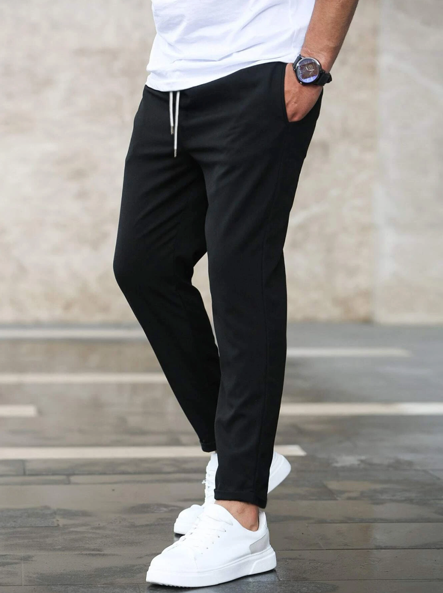 Men's Stretch Pants - Everyday Comfort with Tailored Fit