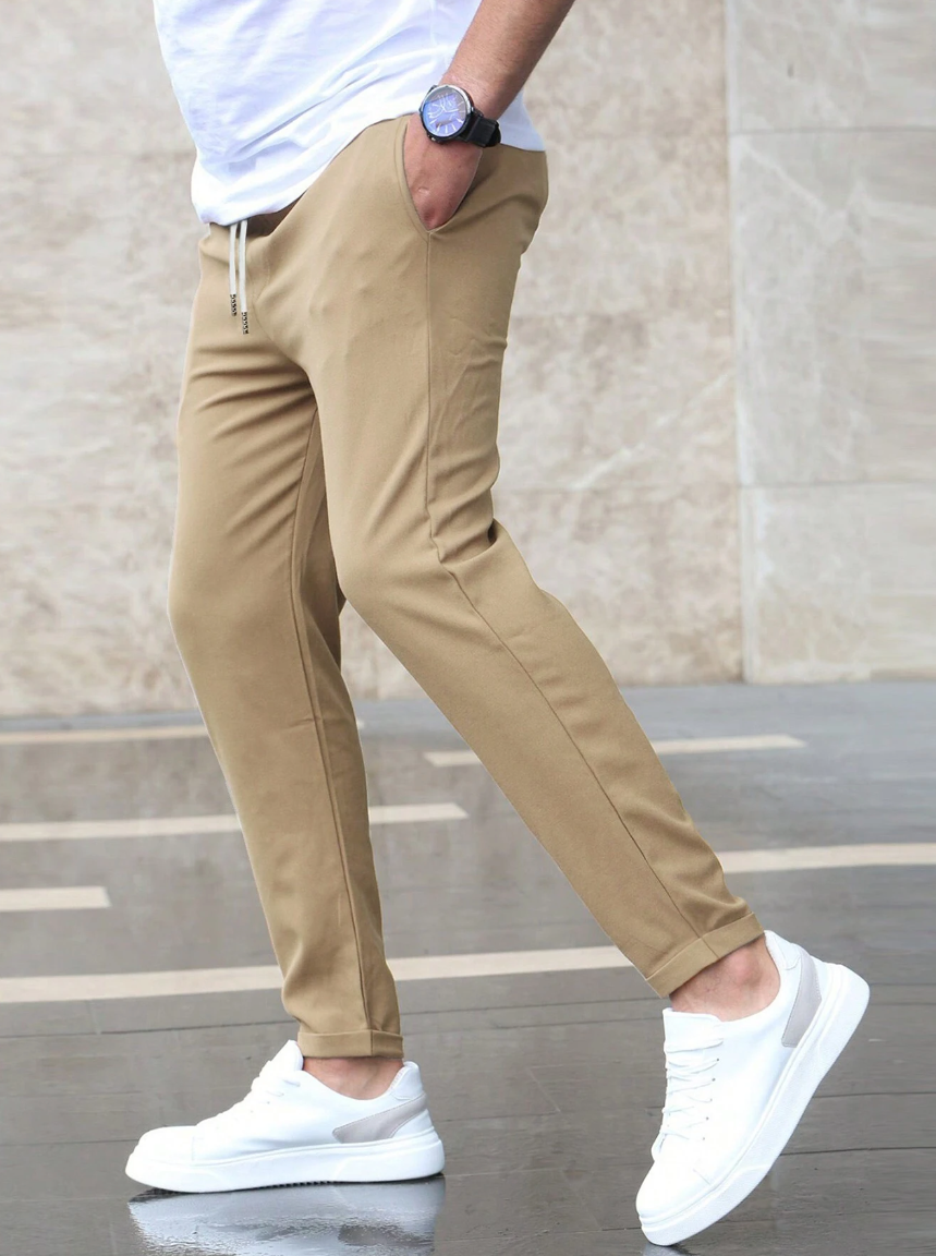 Men's Stretch Pants - Everyday Comfort with Tailored Fit