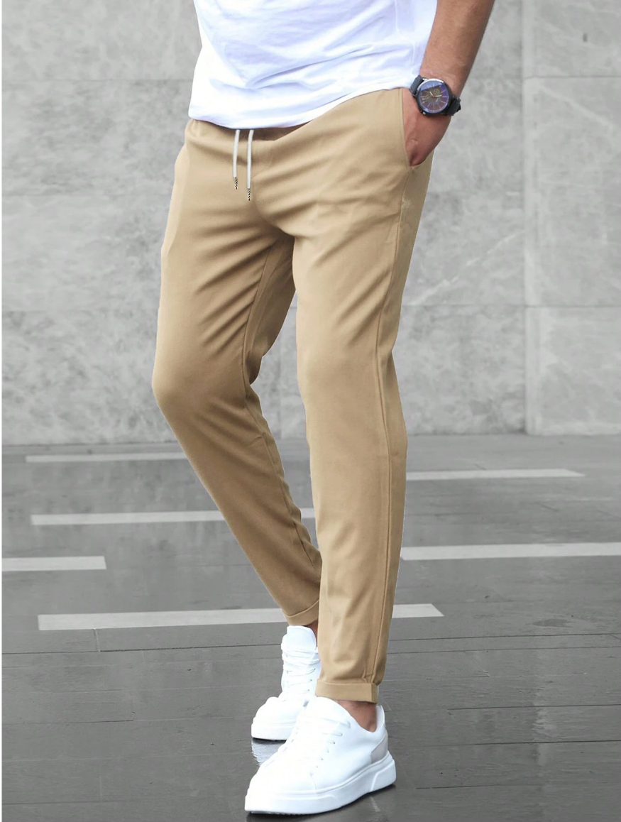 Men's Stretch Pants - Everyday Comfort with Tailored Fit