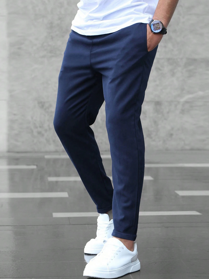 Men's Stretch Pants - Everyday Comfort with Tailored Fit