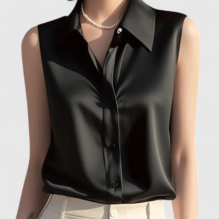 Women's Claire Polished Blouse - Effortlessly Chic for Work or Weekend