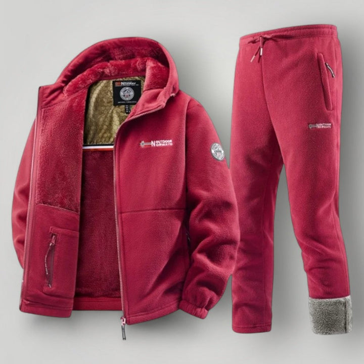 Women's Thermal Winter Set - Cozy Insulation for Cold Days